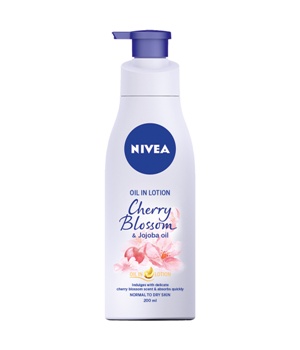NIVEA Oil in Lotion Cherry Blossom 1