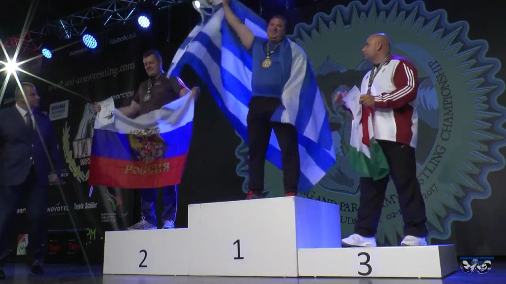 Γιώργος Χαραλαμπόπουλος, παγκόσμιος πρωταθλητής στη χειροπάλη για δεύτερη φορά σε τρία χρόνια