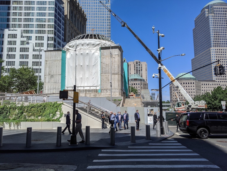 Νέα Υόρκη: Επανεκκίνηση της ανοικοδόμησης του Αγίου Νικολάου στο Σημείο Μηδέν