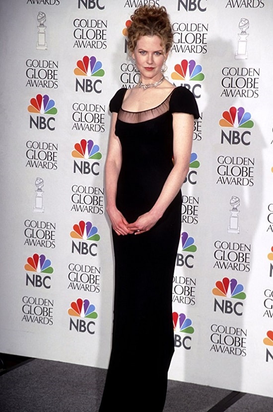 Nicole Kidman at an event for The 54th Annual Golden Globe Awards 1997 min