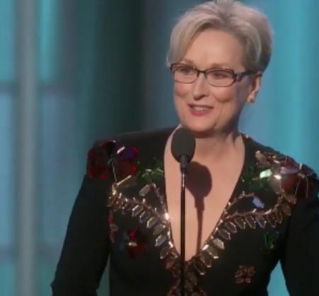 Χρυσές Σφαίρες 2017: Ο αιχμηρός λόγος της Meryl Streep (video)