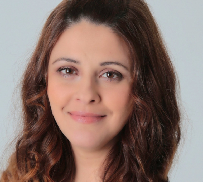 Λιάνα (Ελένη) Σταθοπούλου, υποψήφια δημοτική σύμβουλος Αθηναίων με τον συνδυασμό του Κ. Μπακογιάννη