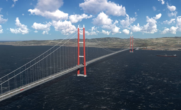 Η Τουρκική Δημοκρατία κλείνει τα 100 χρόνια της το 2023 και η κρεμαστή γεφυρα των Δαρδανελίων έχει πραγματικό μήκος 2023 μέτρα