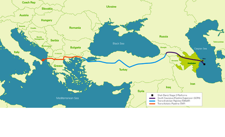Αρχίζει η κατασκευή του αγωγού από Τουρκία προς Ιταλία