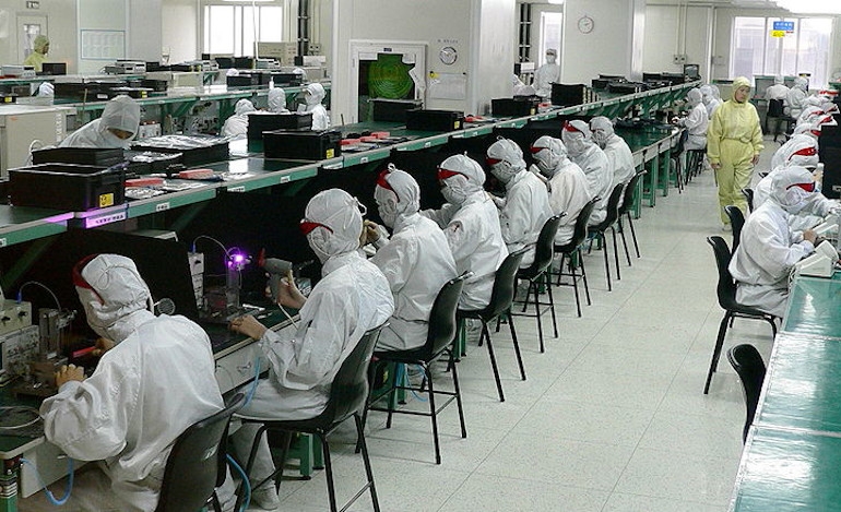 Η Foxconn είναι ο μεγαλύτερος κατασκευαστής ηλεκτρονικών συσκευών παγκοσμίως