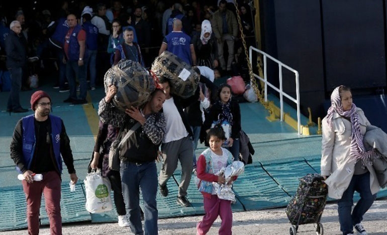 Στην ενδοχώρα μεταφέρθηκαν 604 μετανάστες από νησιά