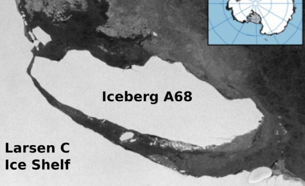 Παγόβουνο στο μέγεθος της Κρήτης αναχωρεί από Ανταρκτική