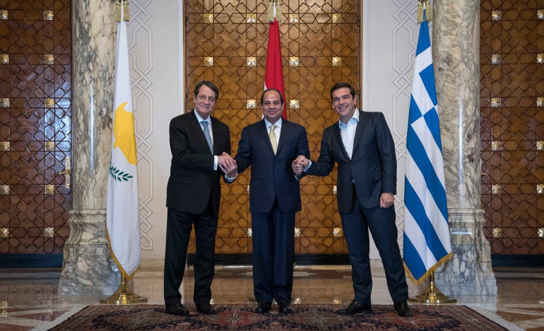 Στη Λευκωσία η 5η τριμερής Σύνοδος Κορυφής Ελλάδας - Κύπρου - Αιγύπτου