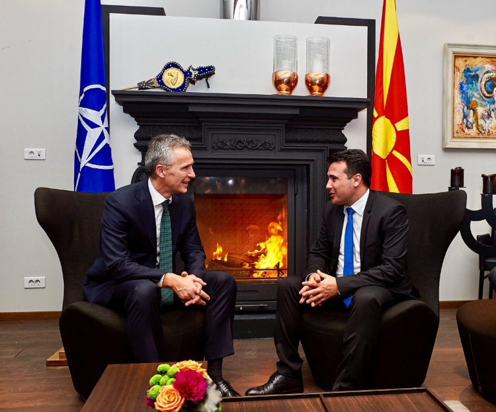 Στόλτενμπεργκ: Προσβλέπω στην ένταξη της «Βόρειας Μακεδονίας» στο ΝΑΤΟ