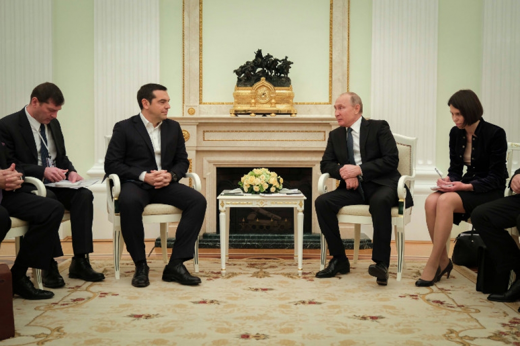 Πούτιν: Θα εξετάσουμε σύνδεση της Ελλάδας στη νότια διαδρομή για το φυσικό αέριο
