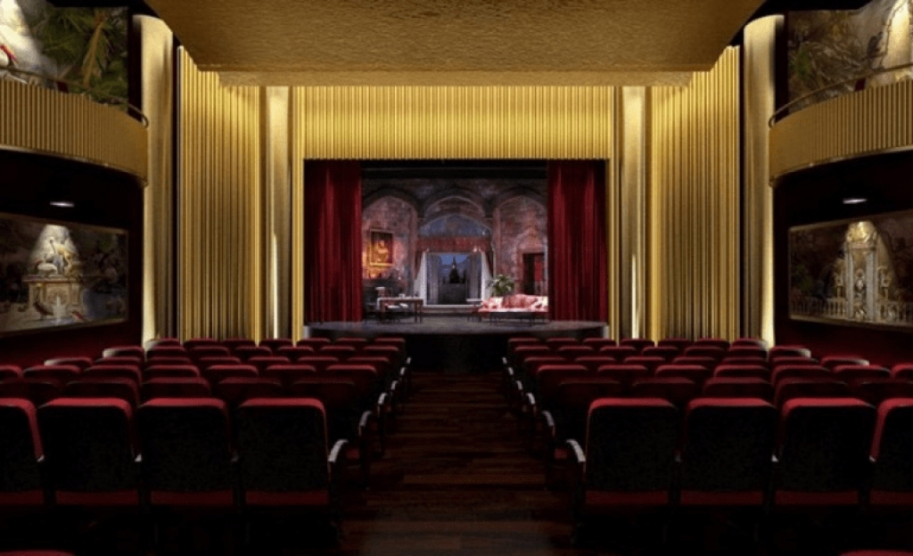 Η Βάσια Παναγοπούλου εγκαινιάζει το ιστορικό θέατρο «Αλάμπρα»