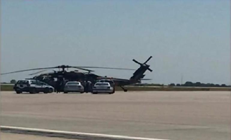 Τουρκικό ελικόπτερο  Black Hawk προσγειώθηκε στην Αλεξανδρούπολη