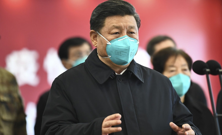 Ο Κινέζος πρόεδρος επισκέφθηκε για πρώτη φορά το επίκεντρο της επιδημιας