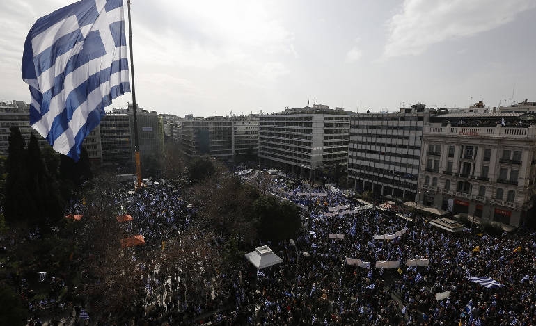 Στις 2 το μεγάλο συλλαλητήριο με συμμετοχή εκατοντάδων χιλιάδων Ελλήνων