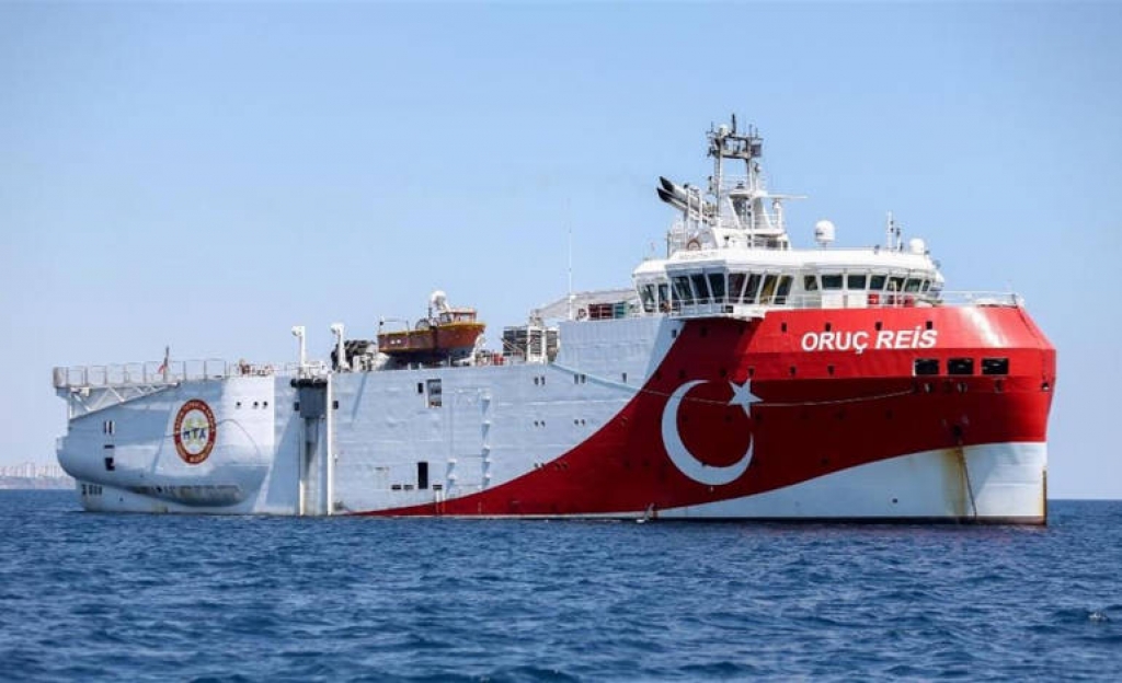 Με αντι-navtex απαντά η Ελλάδα στην τουρκική navtex για παράταση των ερευνών του Oruc Reis