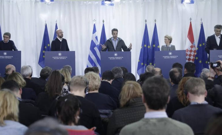 Η ΕΕ στηρίζει την Ελλάδα στα σύνορα και τον Ερντογάν στο εσωτερικό της Τουρκίας