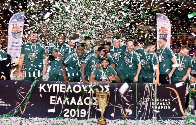 Κυπελλούχος Ελλάδας ο Παναθηναϊκός - Επικράτησε με 79-73 του ΠΑΟΚ