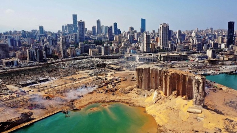 Βηρυτός: Πιθανή η εξωτερική ανάμειξη στην έκρηξη εκτιμά ο Πρόεδρος του Λιβάνου