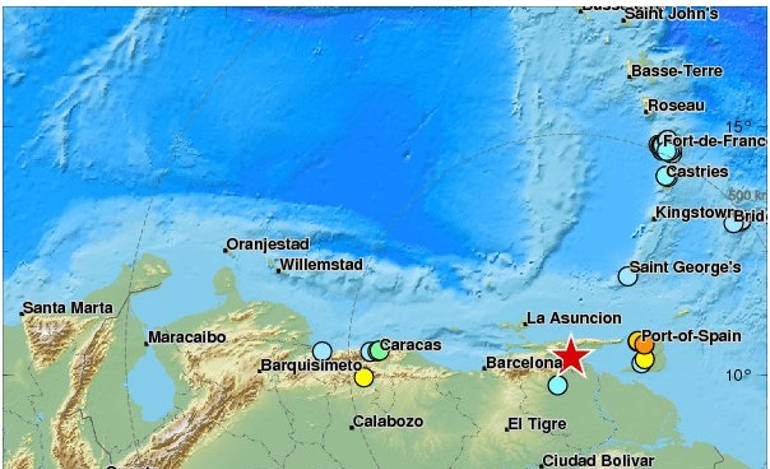 Ανακλήθηκε η προειδοποίηση για τσουνάμι μετά τον σεισμό 7,3 ρίχτερ στη Βενεζουέλα