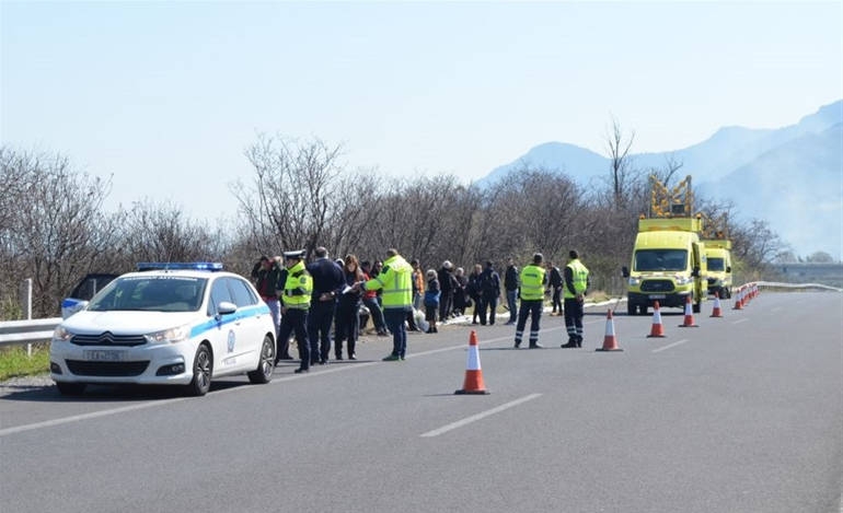 Νέο ατύχημα σε διακίνηση μεταναστών στην Εγνατία Οδό
