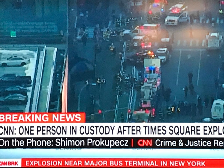 Έκρηξη σε κεντρικό σταθμό λεωφορείων στο Μανχάταν
