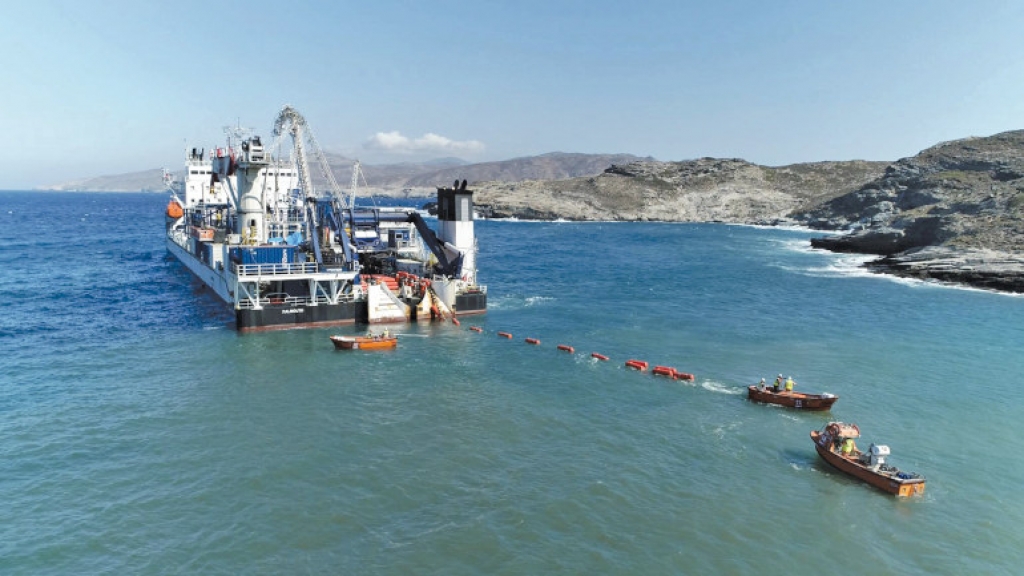 Δύο θαλάσσιες διασυνδέσεις σβήνουν την ενεργειακή «δίψα» της Κρήτης