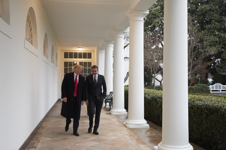 Στον Λευκό Οίκο ο πρωθυπουργός - Σε εξέλιξη η συνάντηση με τον Πρόεδρο των ΗΠΑ