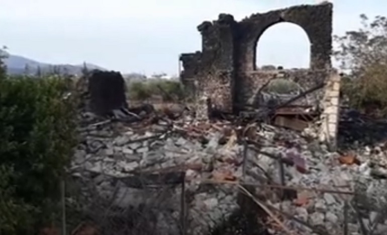 «Κόλαση» στην Κρήτη από έκρηξη ρακοκάζανου (Video)