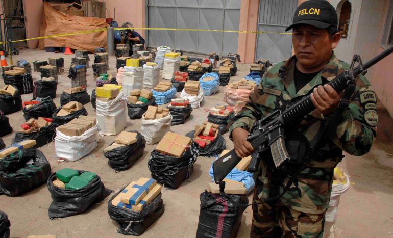 Βολιβία: Κατασχέθηκαν 7,5 τόνοι κοκαΐνης