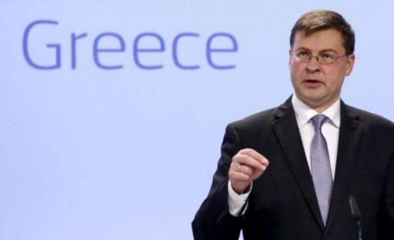 Ντομπρόβσκις: Η Ελλάδα να παραμείνει πιστή στους συμφωνημένους μεταμνημονιακούς δημοσιονομικούς στόχους