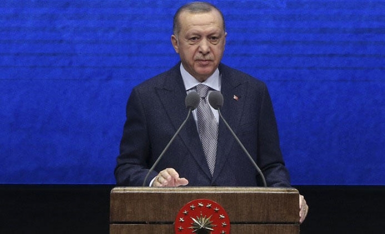Ο Ερντογάν έκανε τις δηλώσεις σε συνάντηση για την αποτίμηση του κυβερνητικού έργου
