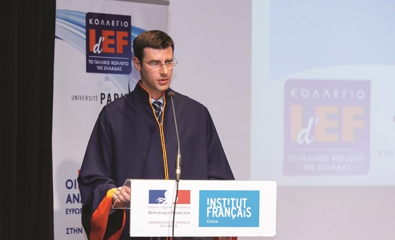Στυλιανός Αμαργιανάκης: «Το Γαλλικό Κολλέγιο IdEF και η Σορβόννη είναι οι πρωτοπόροι στην αναγνώριση των πτυχίων με φοίτηση στην Ελλάδα»