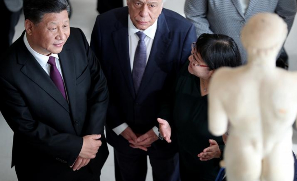 Υπέρ της επιστροφής των γλυπτών του Παρθενώνα, ο πρόεδρος της Κίνας