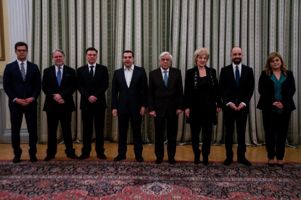 Ορκίστηκαν οι 6 νέοι υπουργοί της κυβέρνησης