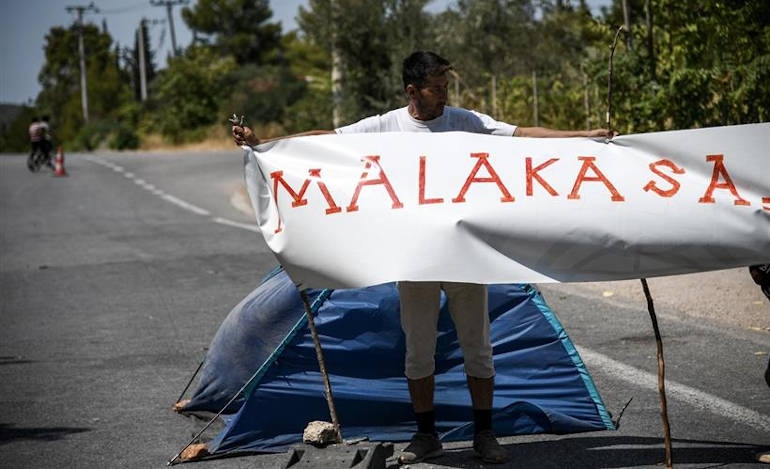 Σε καραντίνα και η δομή προσφύγων της Μαλακάσας μετά τον εντοπισμό κρούσματος