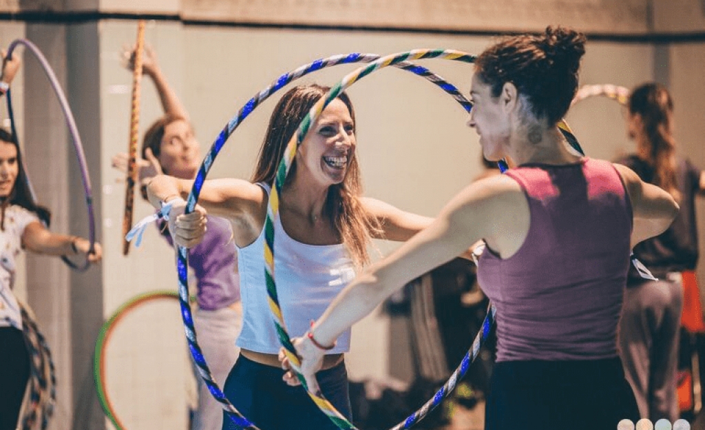Δωρεάν workshop hula hoop στο bios