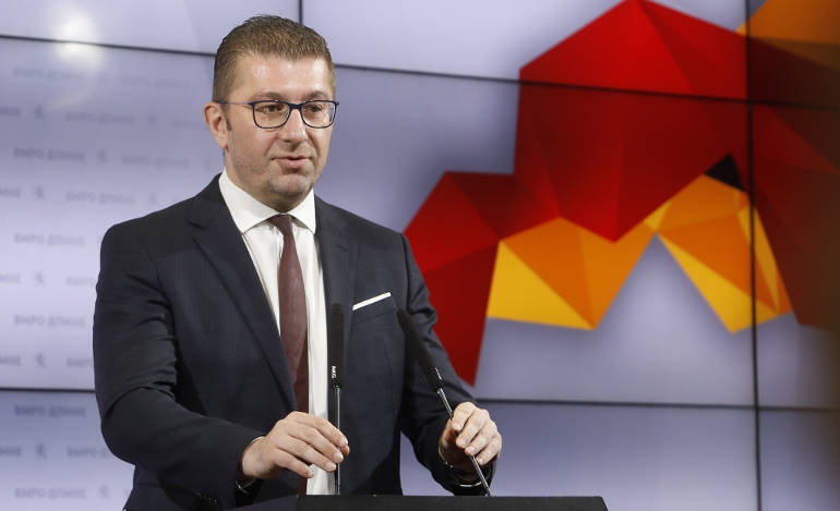 Ο πρόεδρος του VMRO_DPMNE, Χριστιαν Μίκοσκι