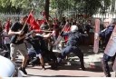 Ολοκληρώθηκε με επεισόδια ανάμεσα σε φοιτητές και ΜΑΤ, η πορεία των φοιτητών στο κέντρο της Αθήνας