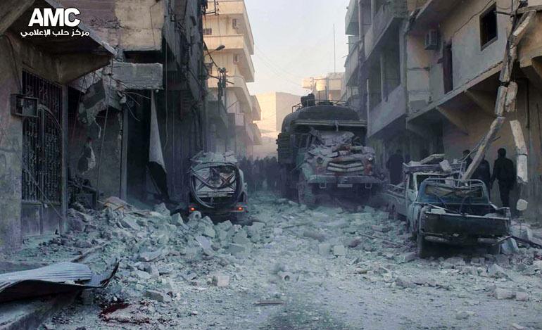 Σφοδρές μάχες μεταξύ των δυνάμεων του Άσαντ και των αντικαθεστωτικών για το Χαλέπι