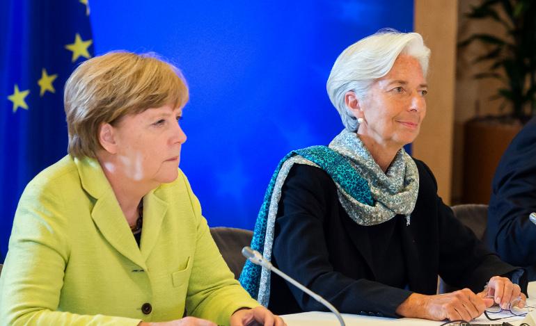Μέρκελ-Λαγκάρντ: Το ΔΝΤ παραμένει, η αξιολόγηση πρέπει να κλείσει γρήγορα