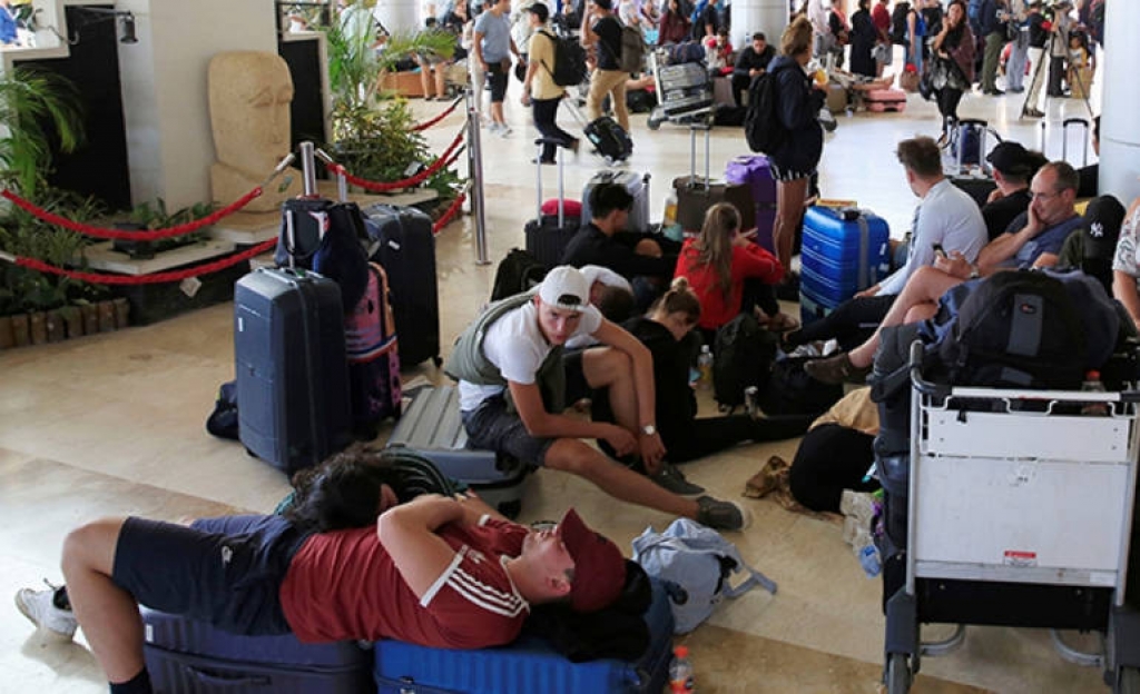 Ινδονησία: Χάος στο αεροδρόμιο του Λομποκ μετά τον σεισμό