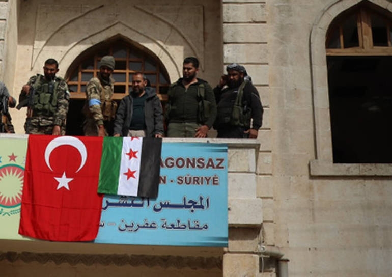 Οι τουρκικές δυνάμεις εισέβαλαν στην Αφρίν της Συρίας