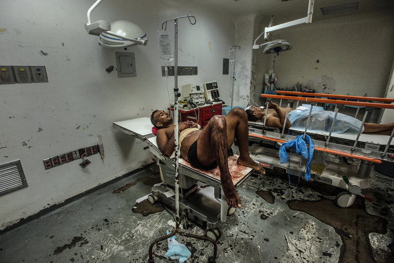 Εικόνες που σοκάρουν από τα νοσοκομεία της Βενεζουέλα