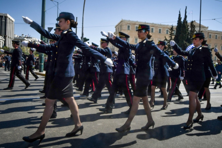Με το «Μακεδονία ξακουστή» η στρατιωτική παρέλαση στην Αθήνα