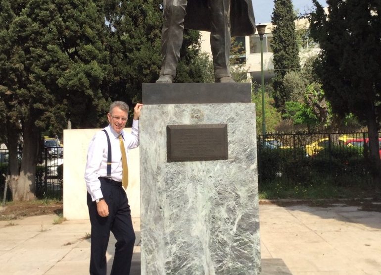 Πάιατ: Το άγαλμα Τρούμαν αποτελεί σύμβολο της συμμαχίας ΗΠΑ - Ελλάδας