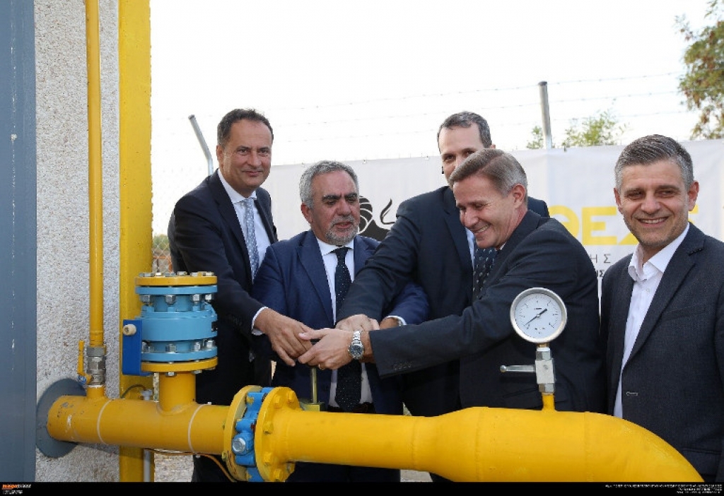 ΕΔΑ ΘΕΣΣ: Εγκαινιάστηκε ο πρώτος σταθμός αποσυμπίεσης φυσικού αερίου στο Λαγκαδά Θεσσαλονίκης