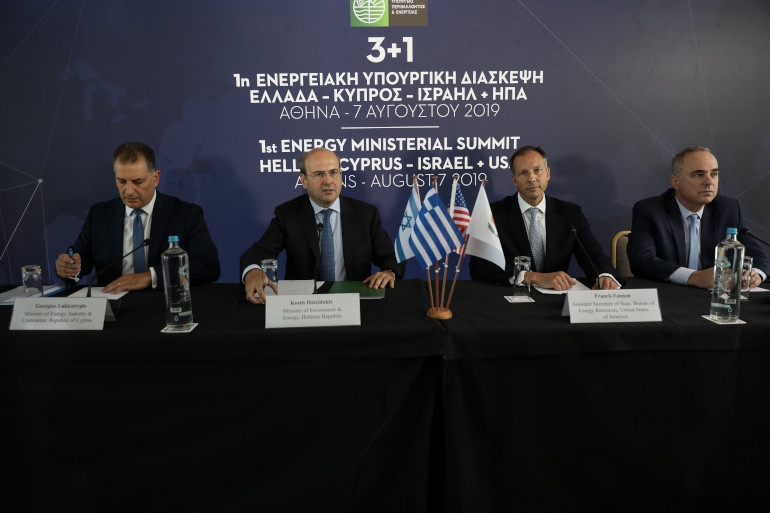 ΗΠΑ-Ισραήλ: Στήριξη των ελληνικών και κυπριακών θέσεων και επιτάχυνση των εργασιών για τον αγωγό EastΜed