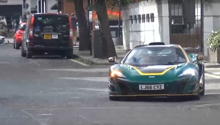 Μία από τις 25 McLaren MSO HS εθεάθη στο Λονδίνο! (video)