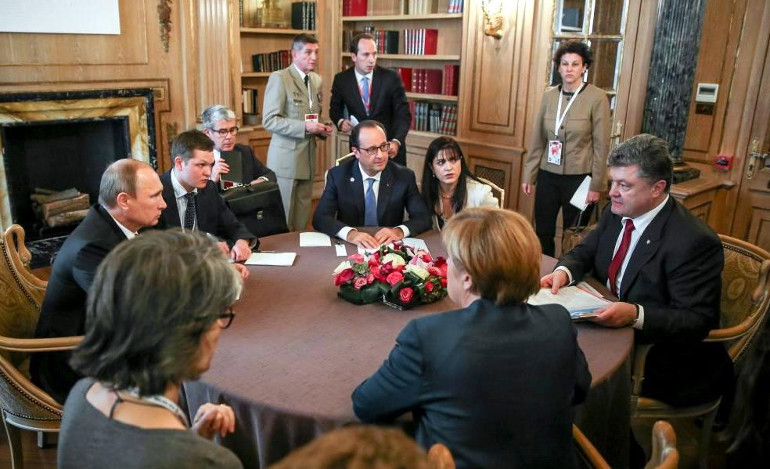 Τετραμερής συνάντηση κορυφής για την ειρήνευση στην Ανατολική Ουκρανία