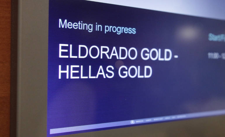 Παράταση στην διαιτησία έδωσαν κυβέρνηση και Eldorado Gold